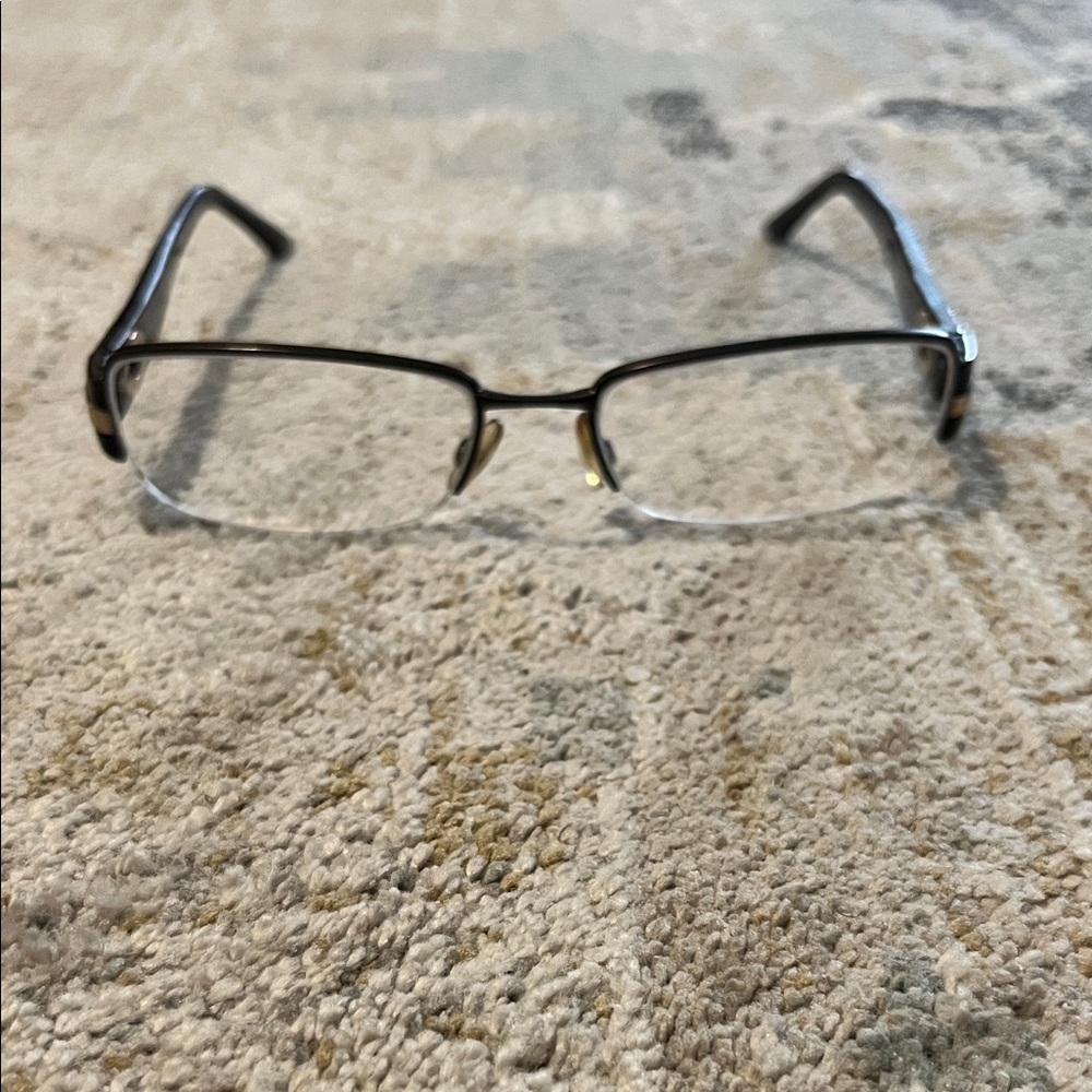 Dior Black Rectangular Glasses - image 1